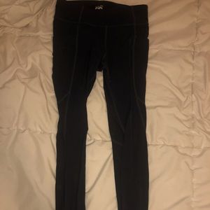 navy athleta leggings